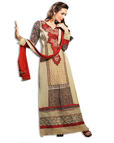 BLACK BLUE GEORGETTE EMBROIDERED LAHENGA SUIT