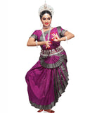 Bharatnatyam Purpal Dance Costume