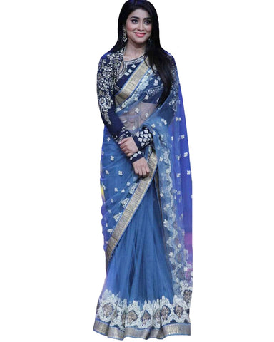 Shreya Saran Net Saree