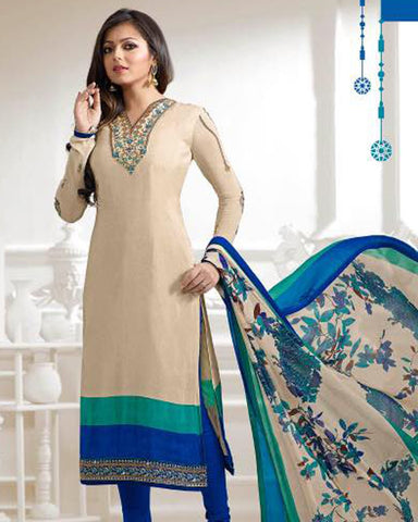 Off white Designer Salwar Suit