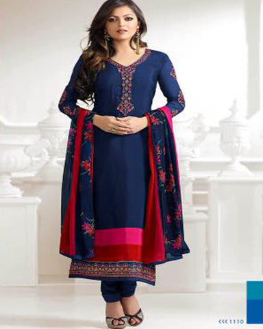 Blue Designer Salwar Suit