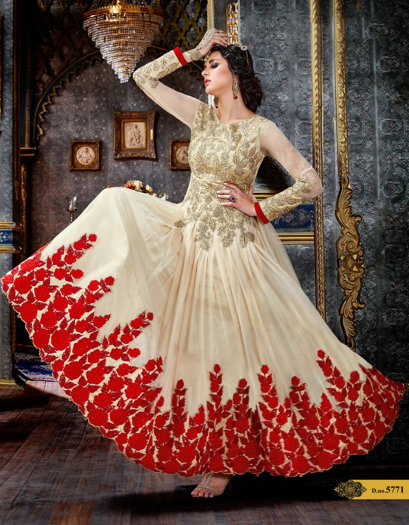 Cream color Designer Dress Cream color Designer Dress