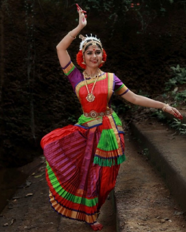 Kuchipudi Dance Dress Wine Green 34 Inches Length Pant Traditional Dance  Costume Art Silk, Dharmavaram Kanchi Classical Dance Jewelry - Etsy Canada