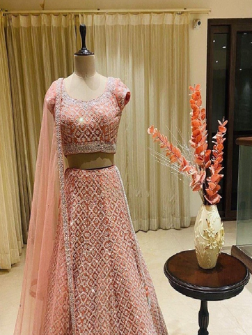 Georgette Designer Lehenga