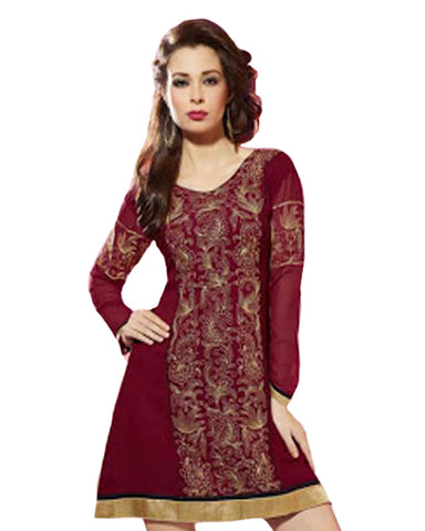 Stylish Look Maroon Color Tunic
